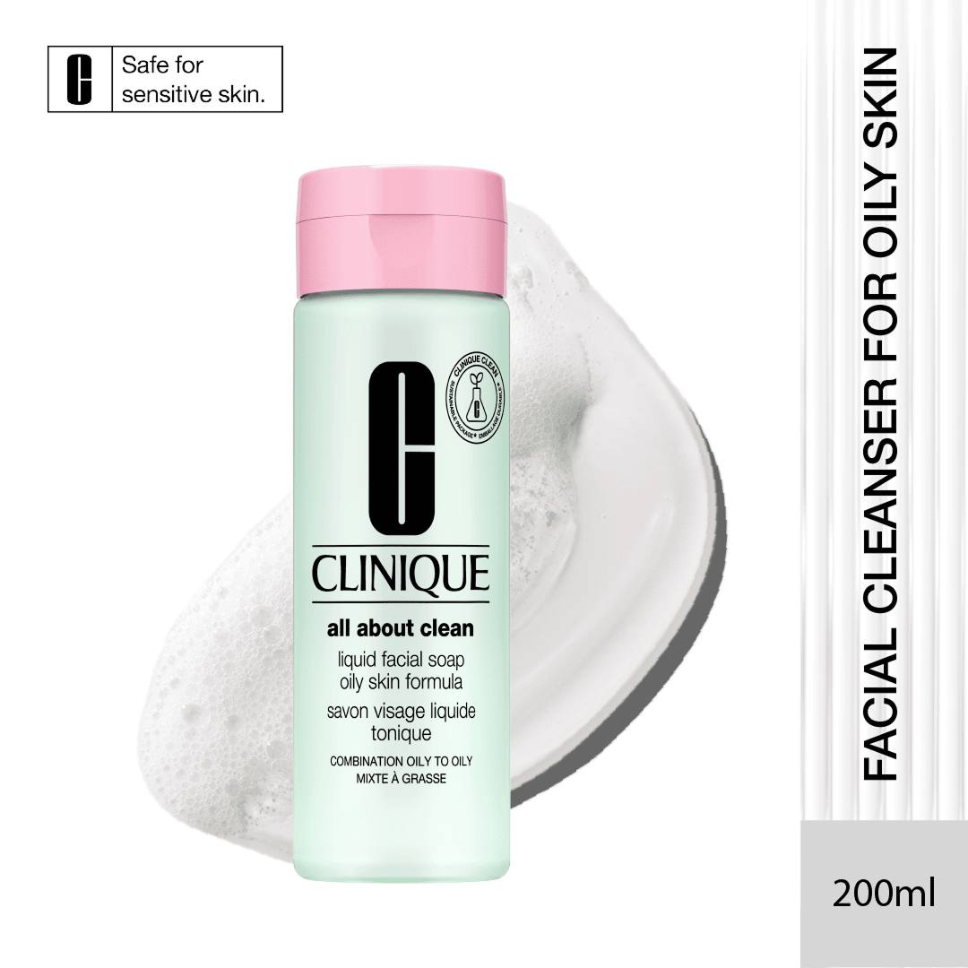 صابون مایع صورت کلینیک مخصوص پوست چرب Clinique All About Clean™ Liquid Facial Soap – Oily Skin Formula