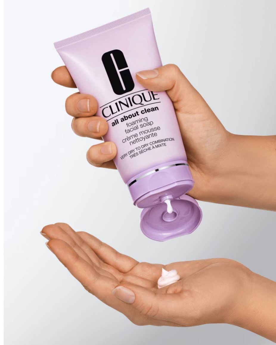 فوم شست و شوی کلینیک آل ابوت کلین پوست خشک Clinique All About Clean™ Liquid Facial Soap Mild